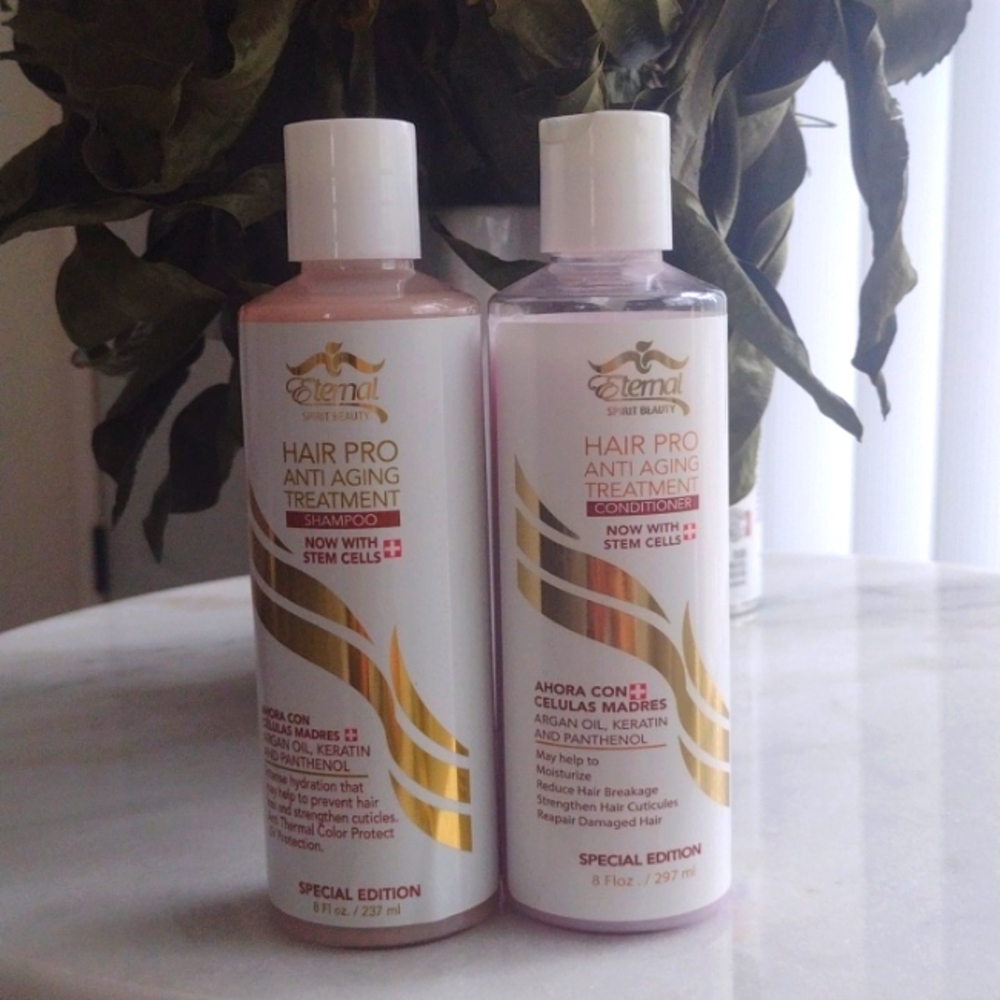 Hair pro anti aging treatment, (shampoo, conditioner)